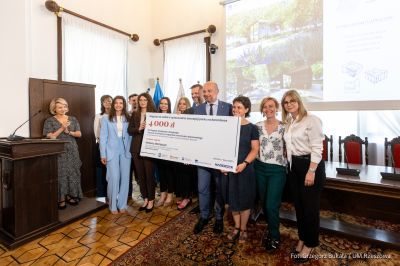 zdjęcie z prezentacji projektów absolwentów Wydziału Architektury Krajobrazu Uniwersytetu Rzeszowskiego, fot. Grzegorz Bukała, Urząd Miasta Rzeszowa